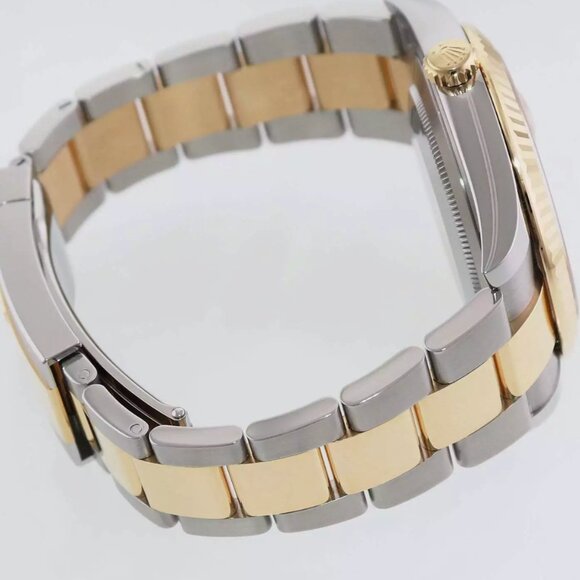 MINT Rolex Champagne 41mm Diamond Watch - Picture 4 of 7